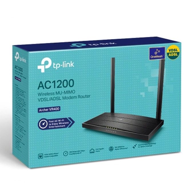 مودم روتر VDSL/ADSL تی پی-لینک مدل Archer VR400_V3