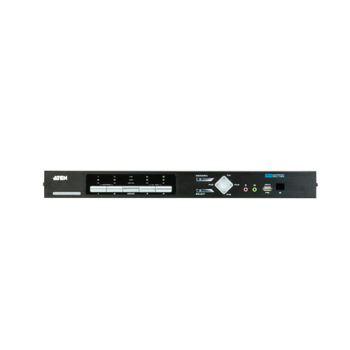 کی وی ام سوئیچ ۴ پورت USB و DVI با قابلیت Multi-view مدل CM1164