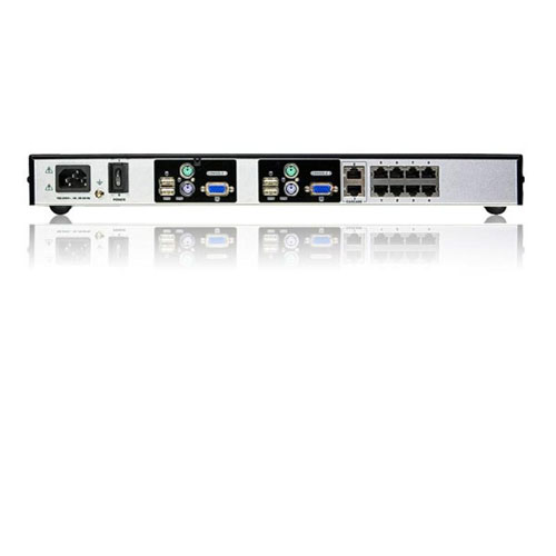 KVM سوییچ cat 5 دو کنسول همزمان۸ پورت Multi-Interface مدل KH2508